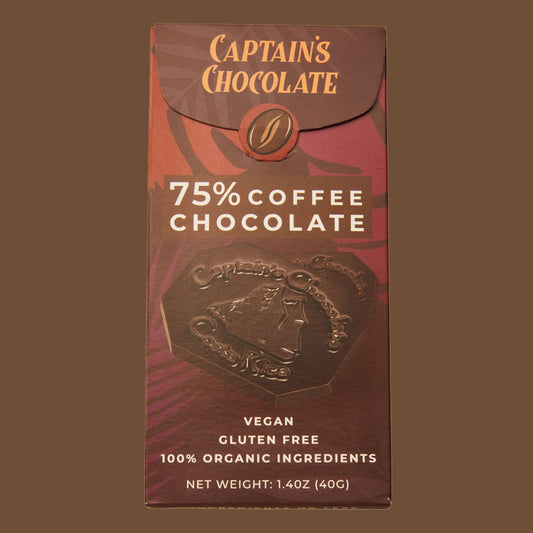 Organic Coffee Dark Chocolate Bar (40g)